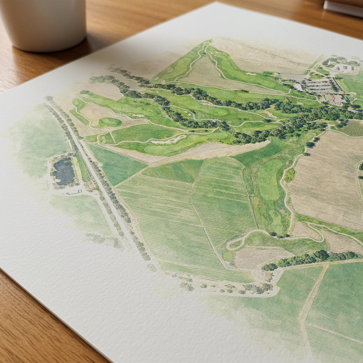 Chardonnay Golf Club mockup 4