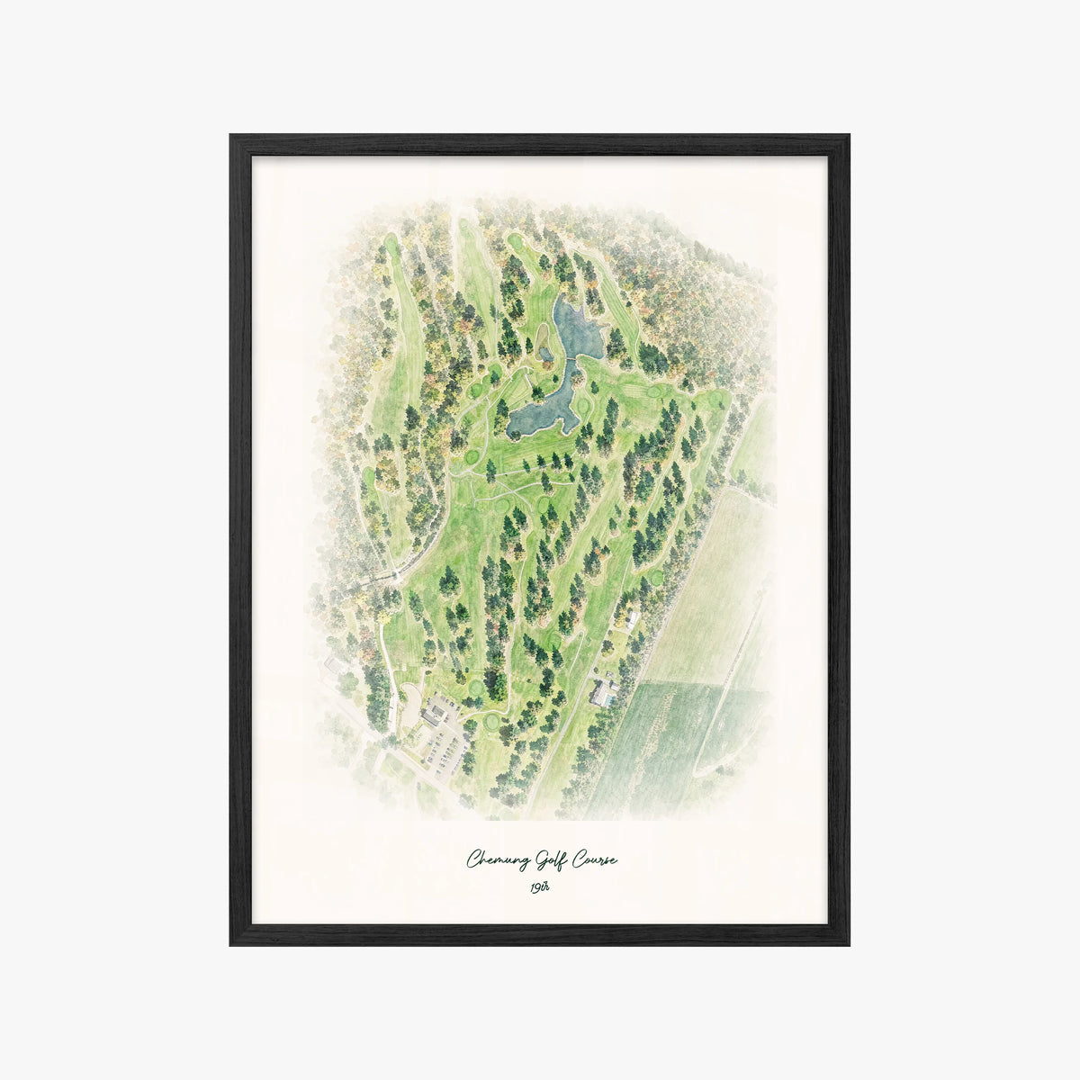 Chemung Golf Course black frame