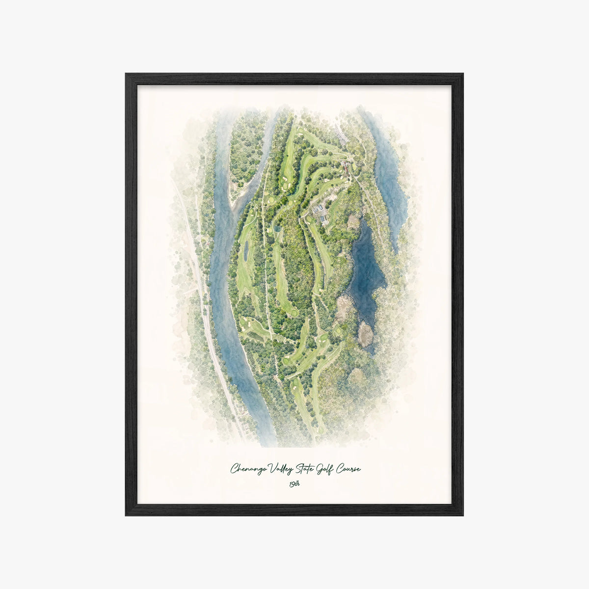 Chenango Valley State Golf Course black frame