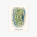 Chenango Valley State Golf Course printed artwork