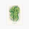Cherry Island Golf Course printed artwork