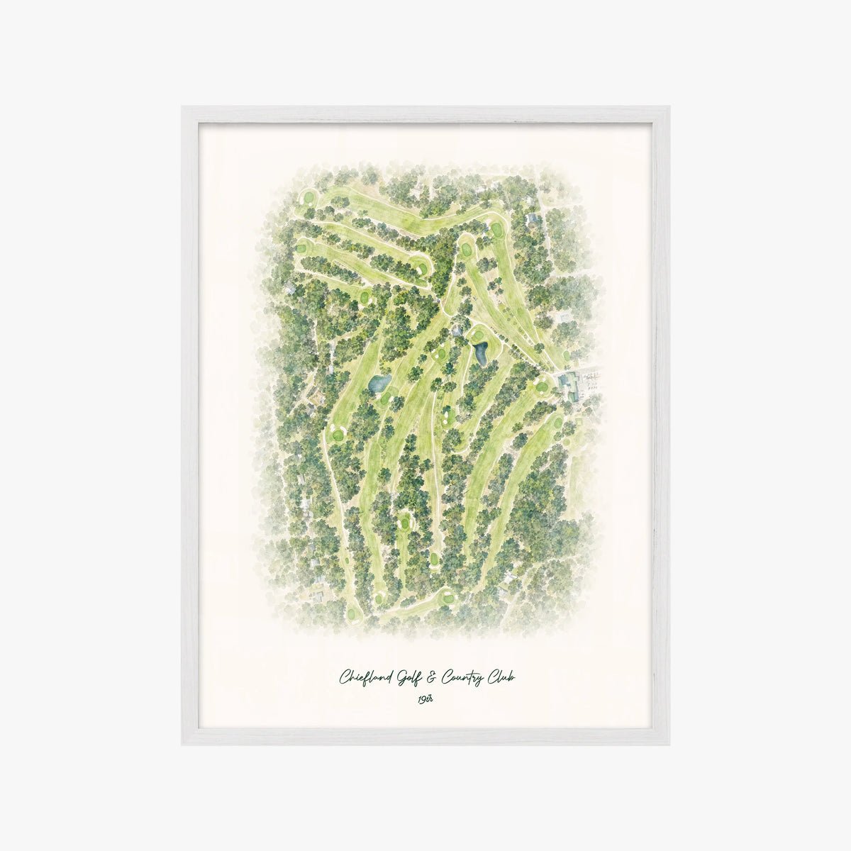 Chiefland Golf & Country Club white frame