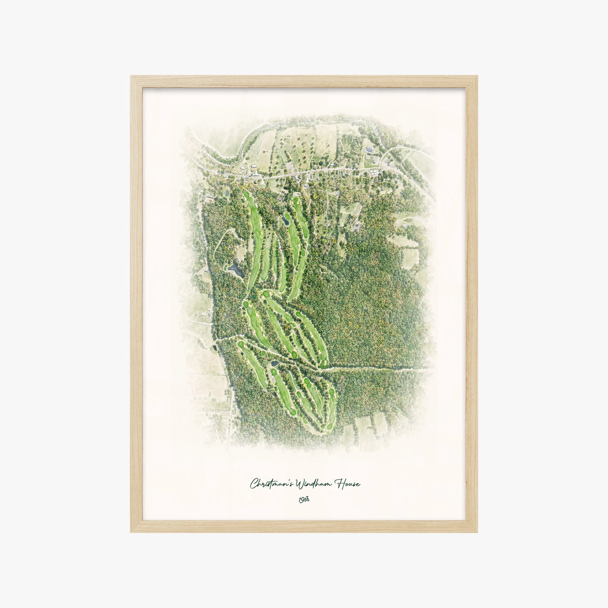 Christman's Windham House wood frame