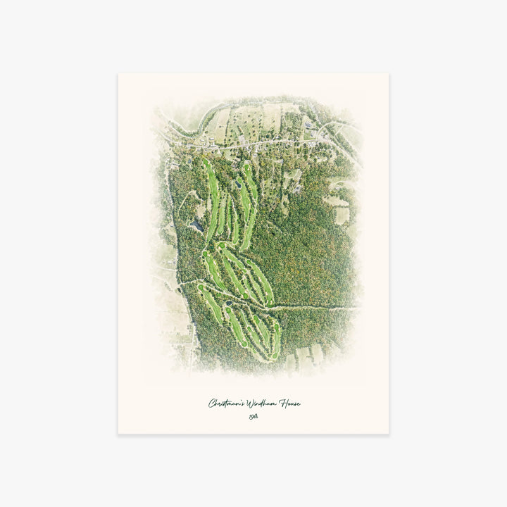 Christman's Windham House printed artwork