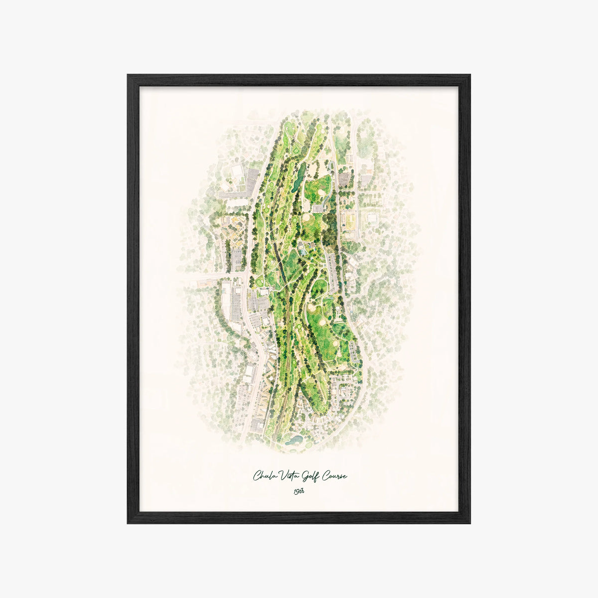 Chula Vista Golf Course black frame
