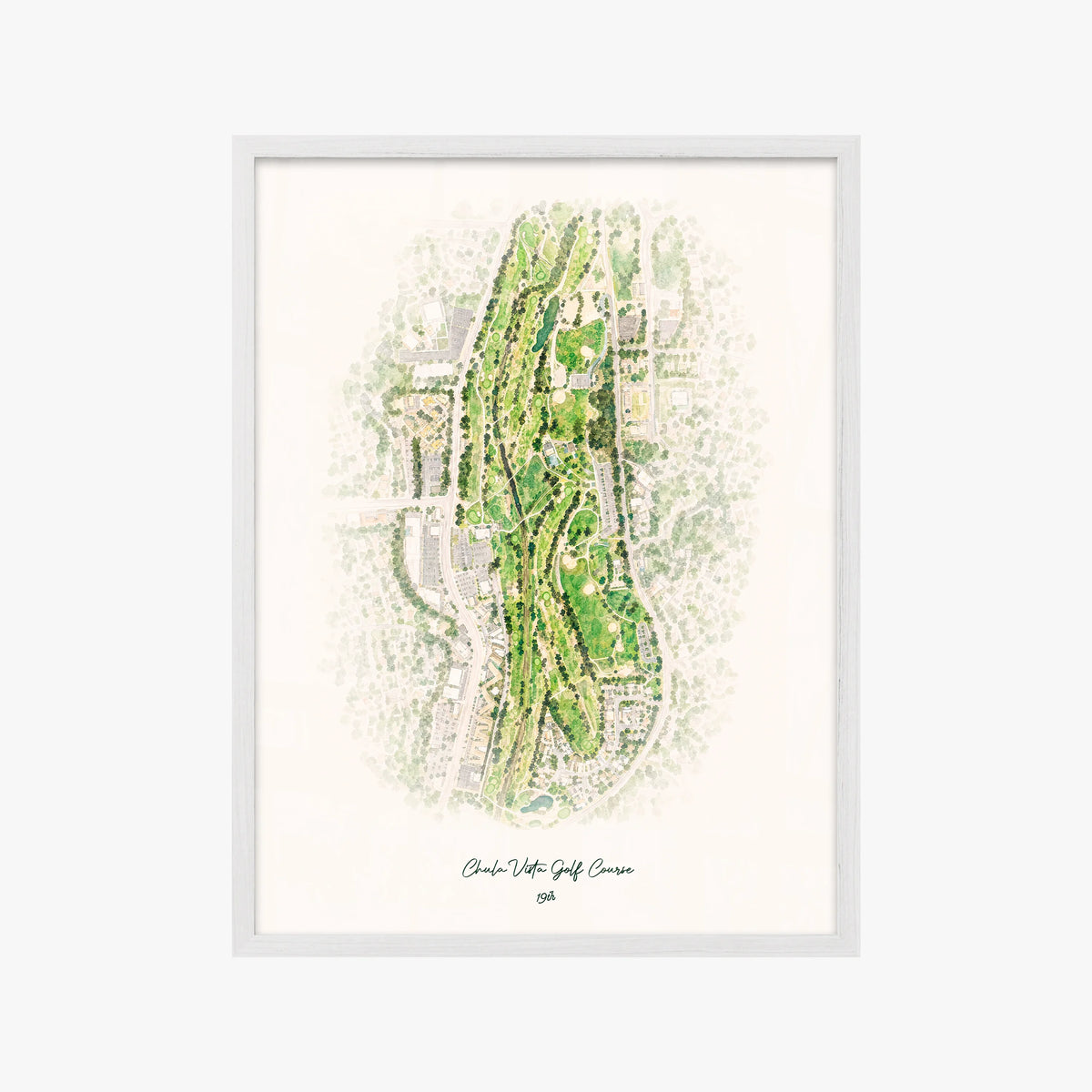 Chula Vista Golf Course white frame
