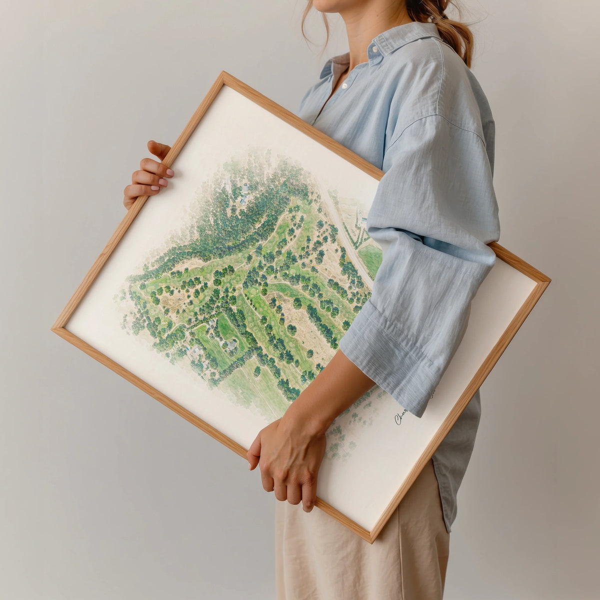 Churn Creek Golf Course mockup 3