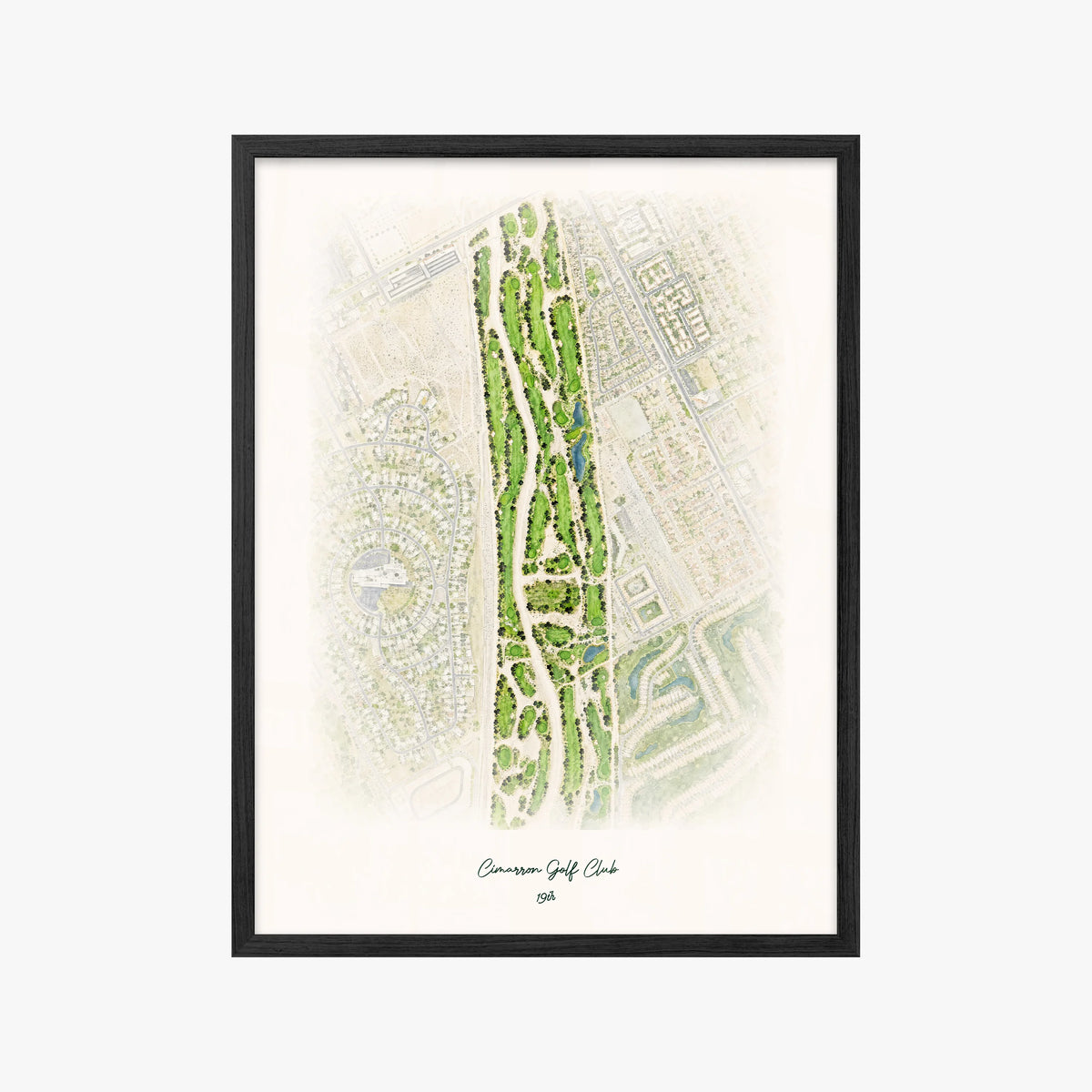 Cimarron Golf Club black frame
