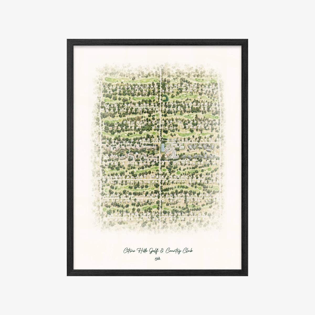 Citrus Hills Golf & Country Club black frame