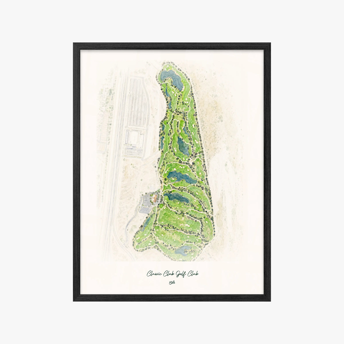Classic Club Golf Club black frame