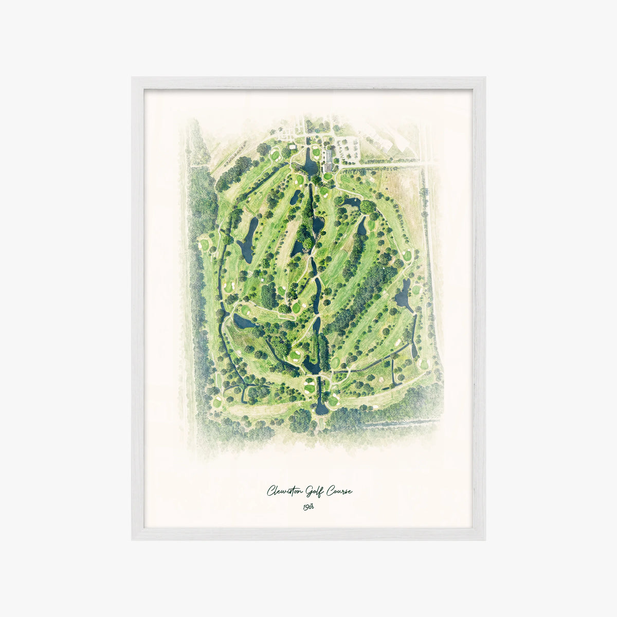 Clewiston Golf Course white frame