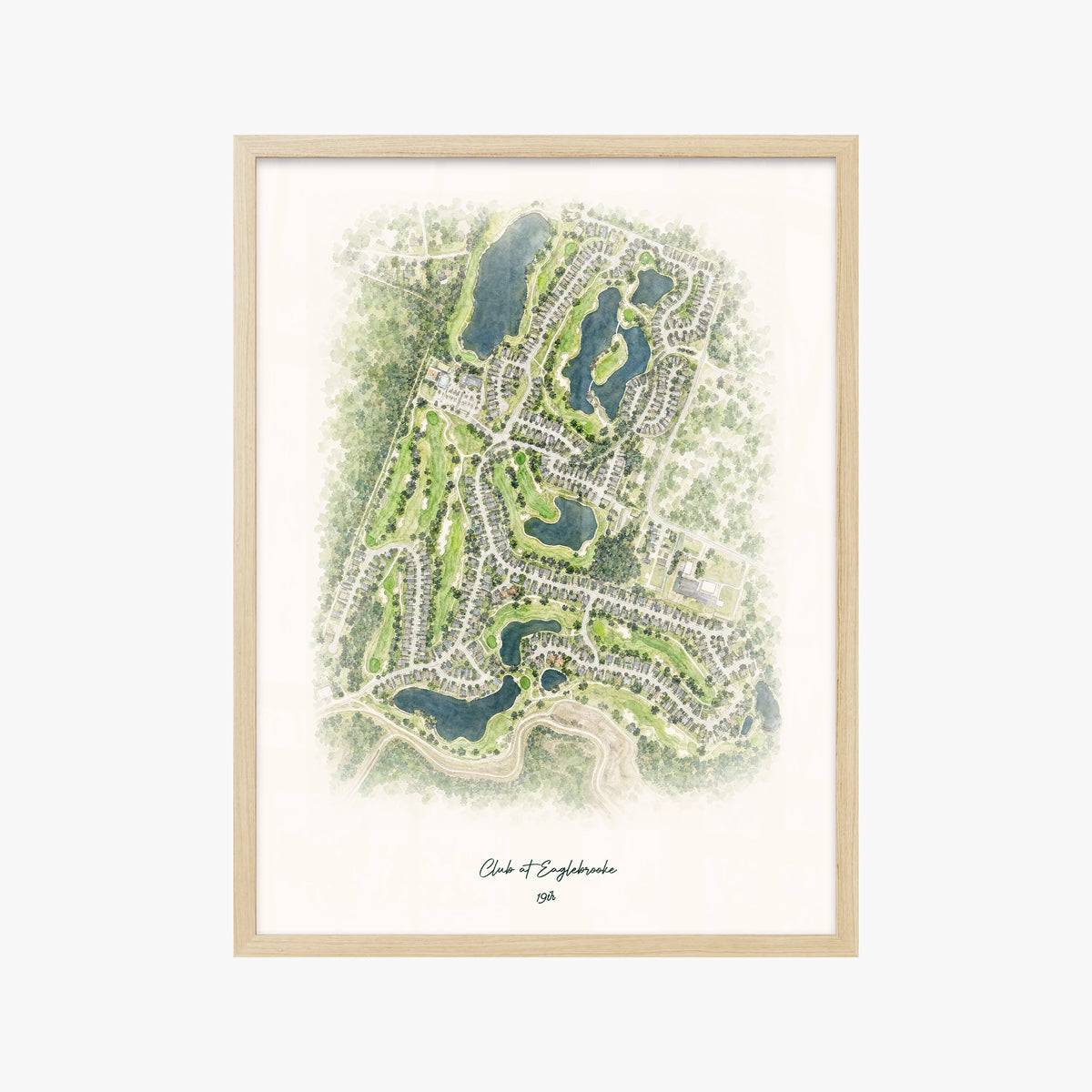 Club at Eaglebrooke wood frame