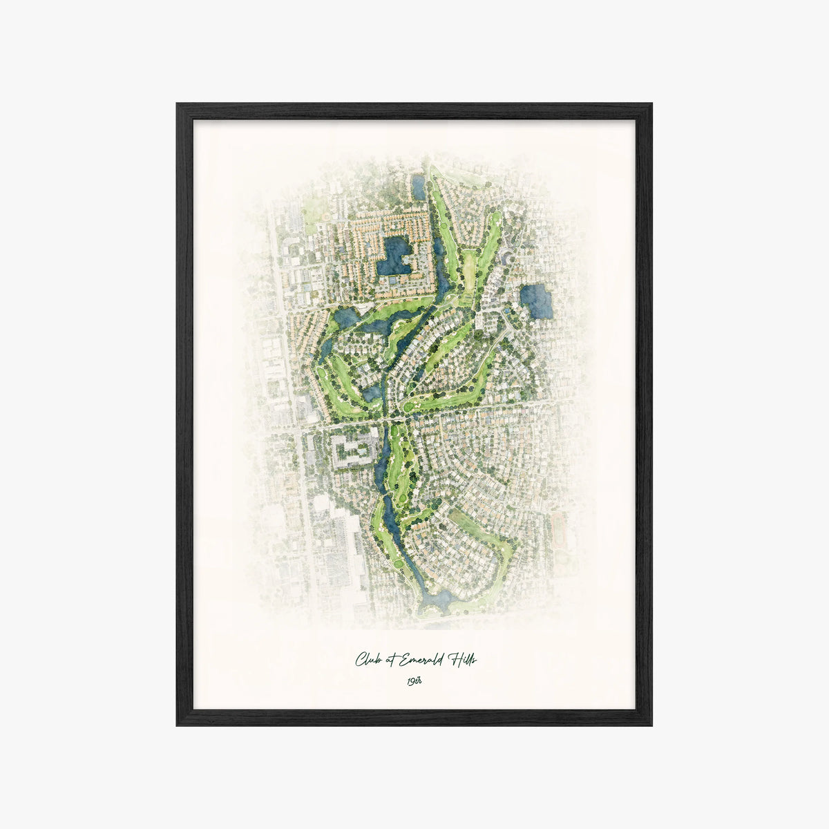 Club at Emerald Hills black frame