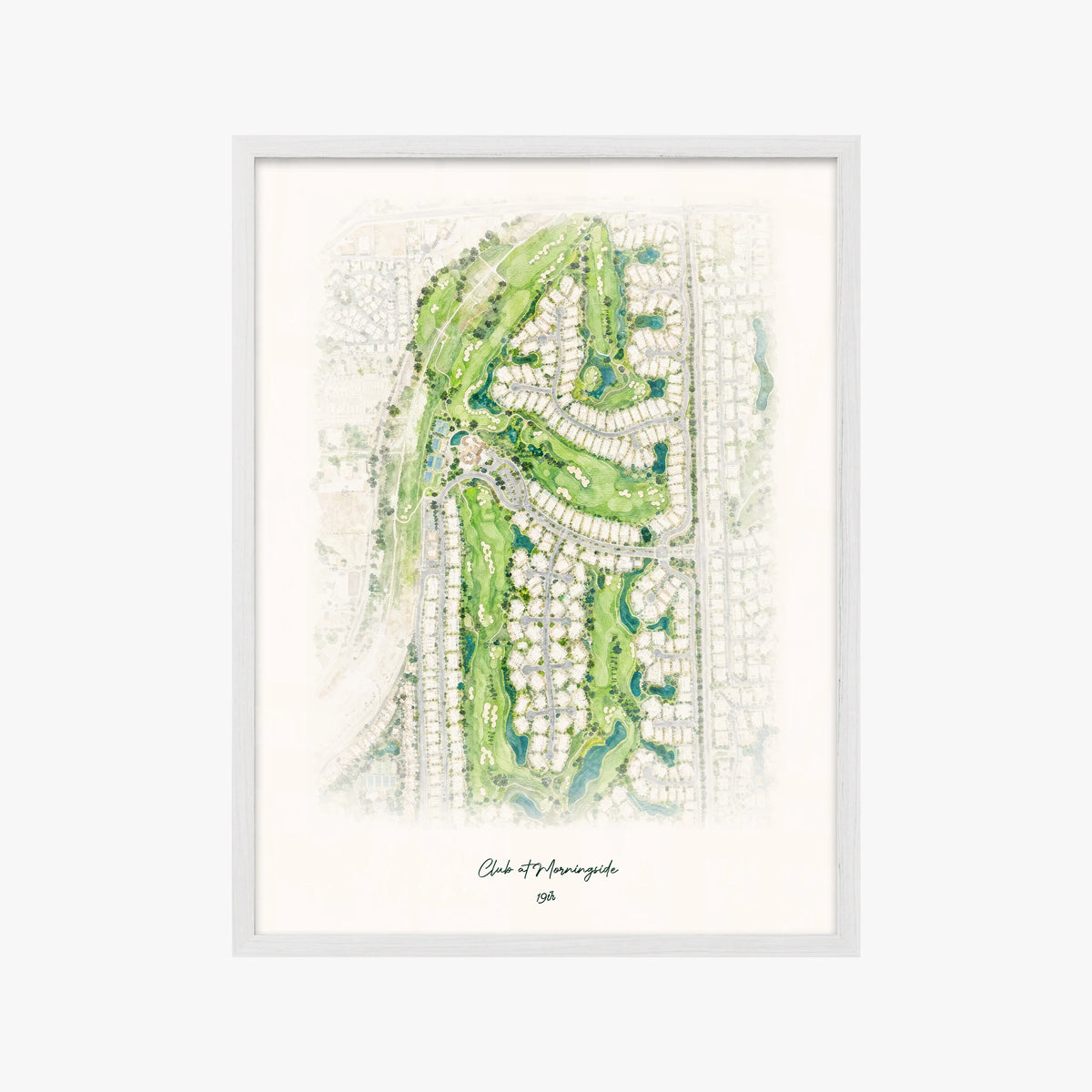 Club at Morningside white frame