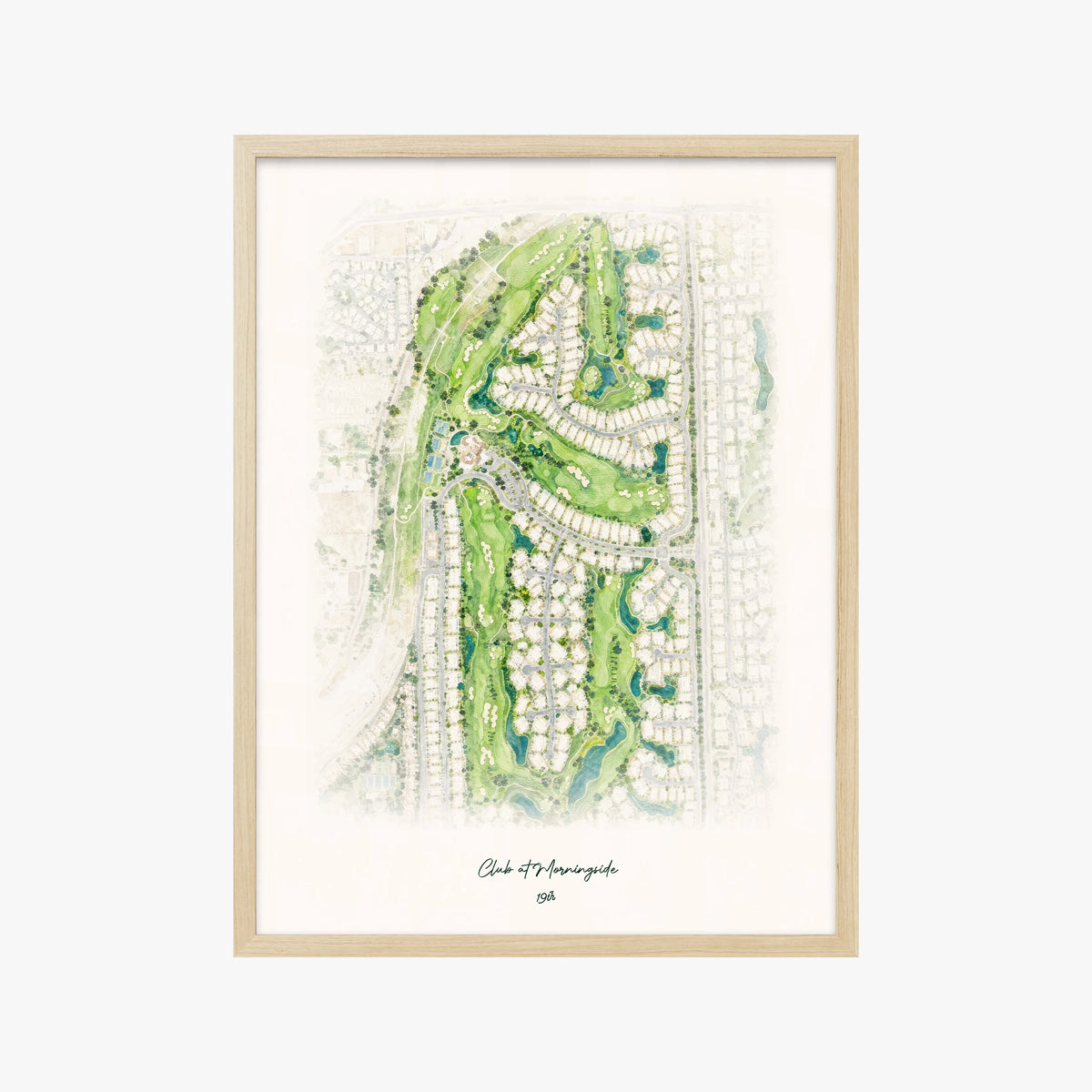 Club at Morningside wood frame