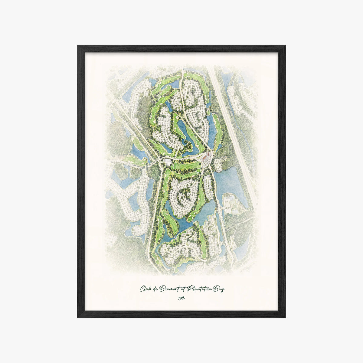 Club de Bonmont at Plantation Bay black frame