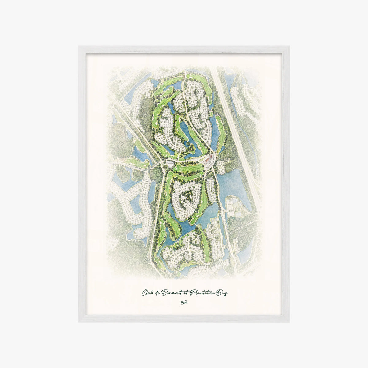 Club de Bonmont at Plantation Bay white frame