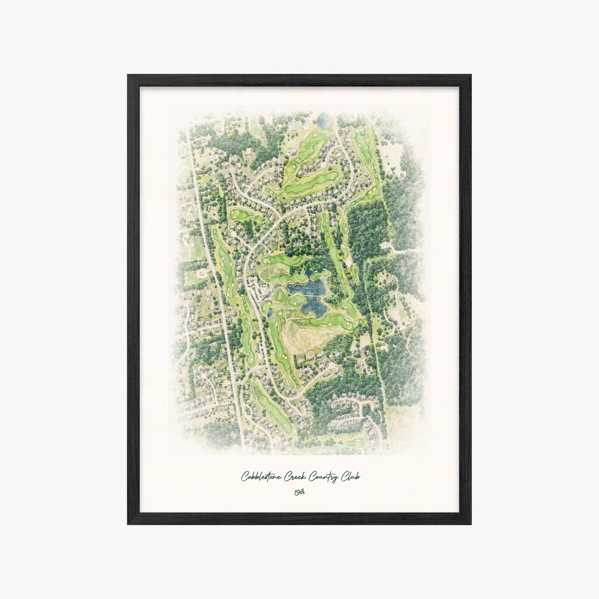 Cobblestone Creek Country Club black frame