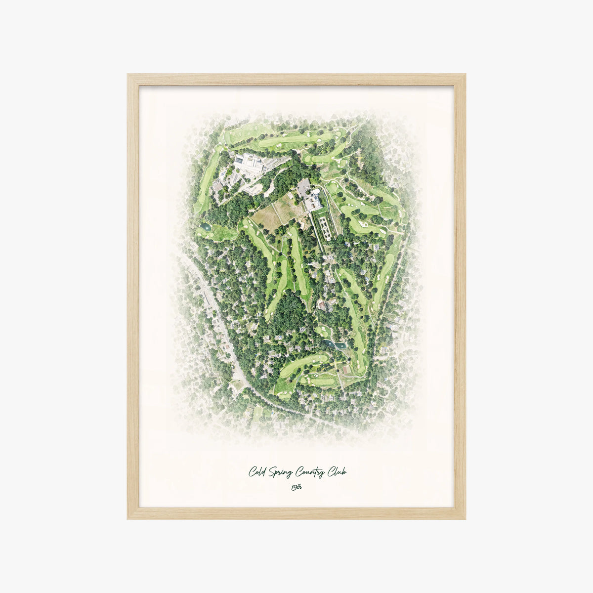 Cold Spring Country Club wood frame