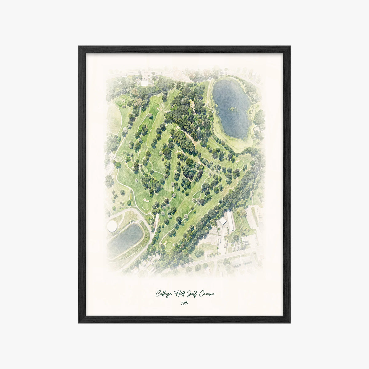 College Hill Golf Course black frame