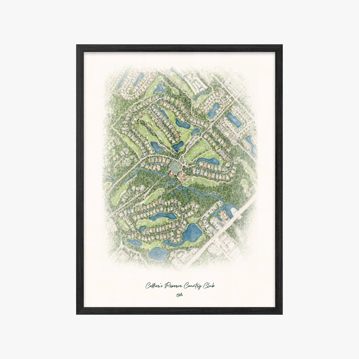 Collier's Reserve Country Club black frame