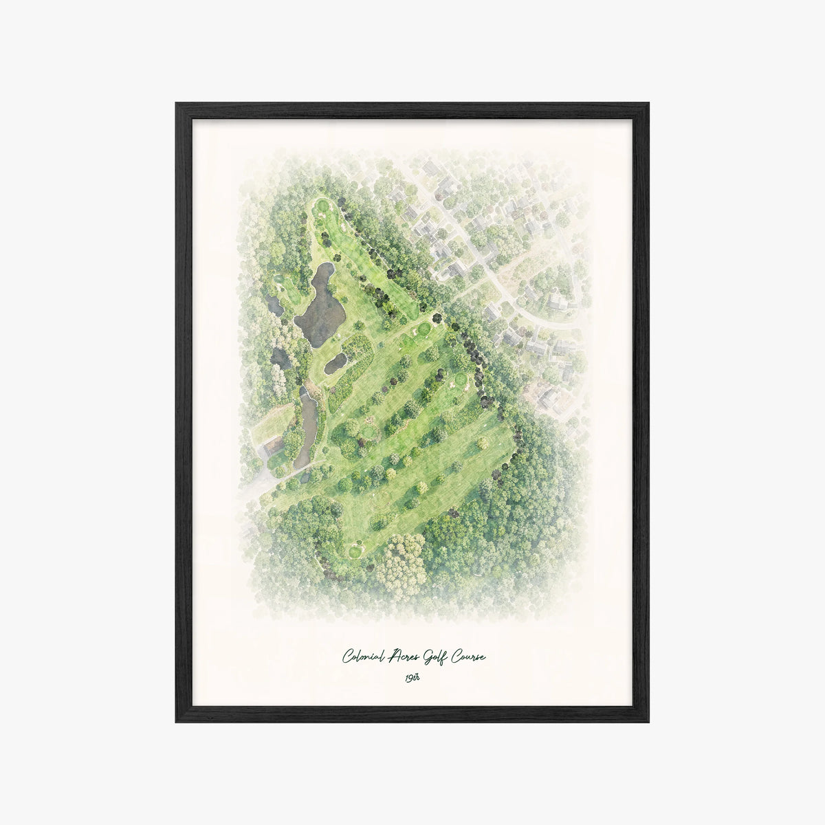 Colonial Acres Golf Course black frame
