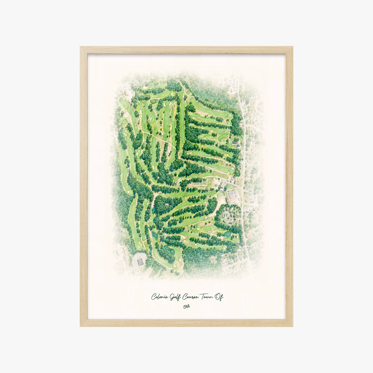Colonie Golf Course, Town Of wood frame