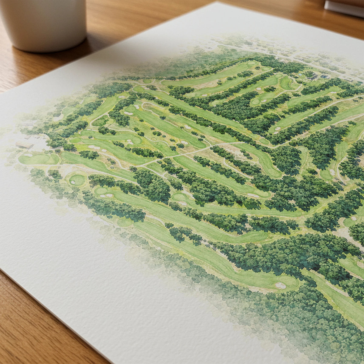 Colonie Golf Course, Town Of mockup 4