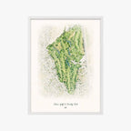 Colusa Golf & Country Club white frame
