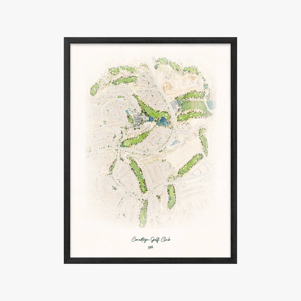 Conestoga Golf Club black frame