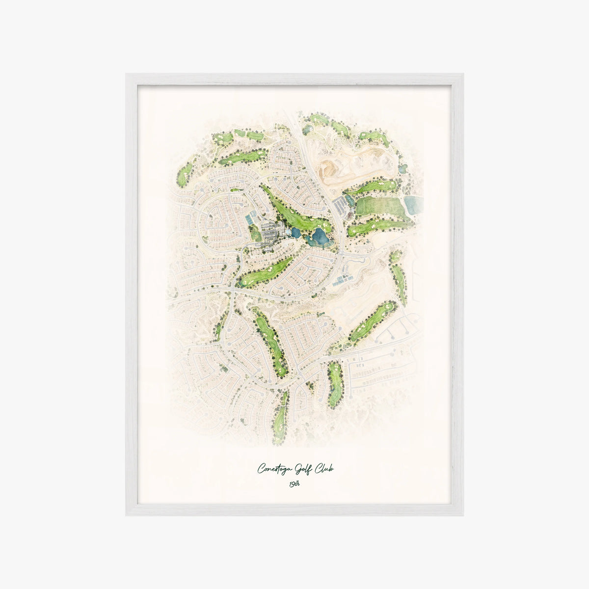 Conestoga Golf Club white frame