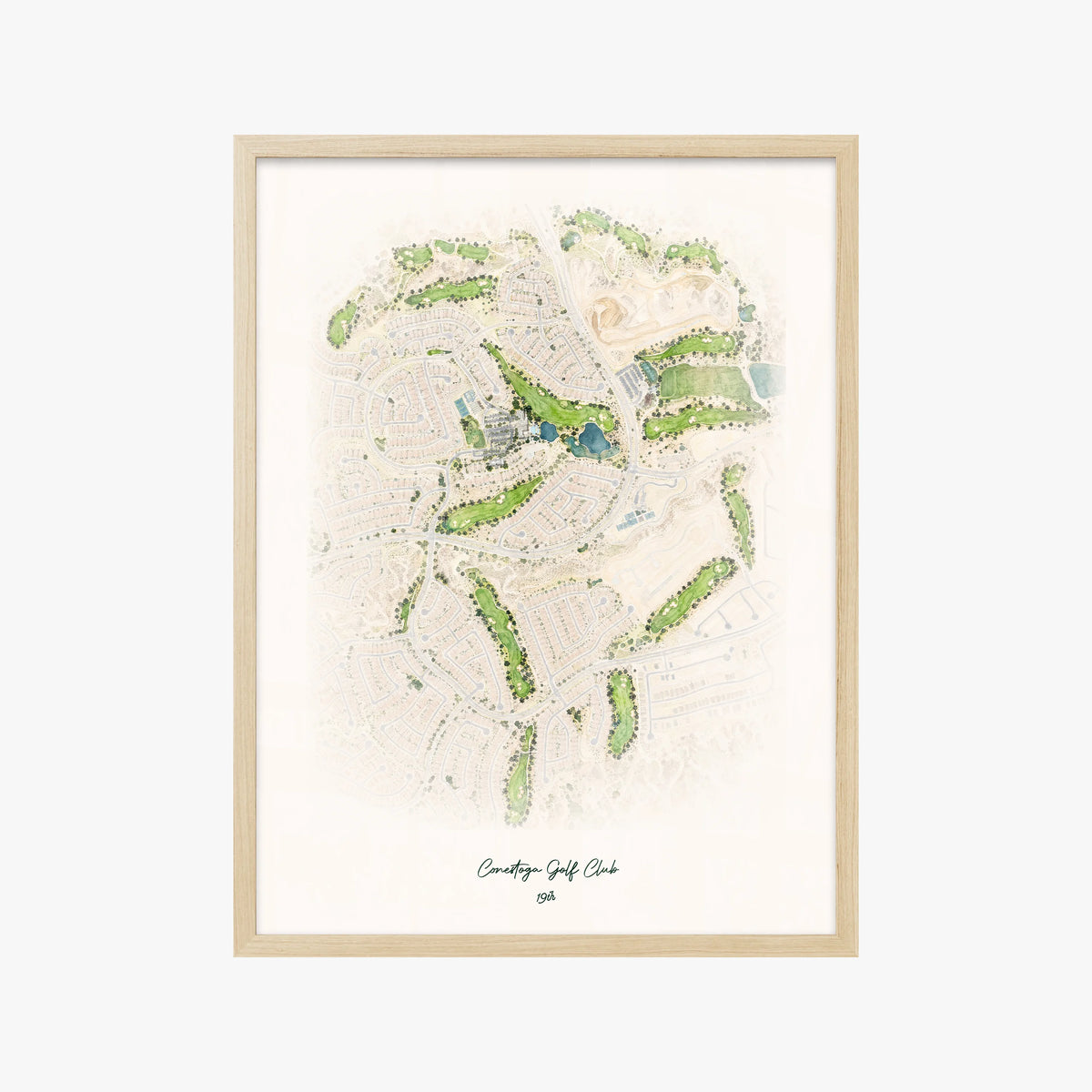 Conestoga Golf Club wood frame