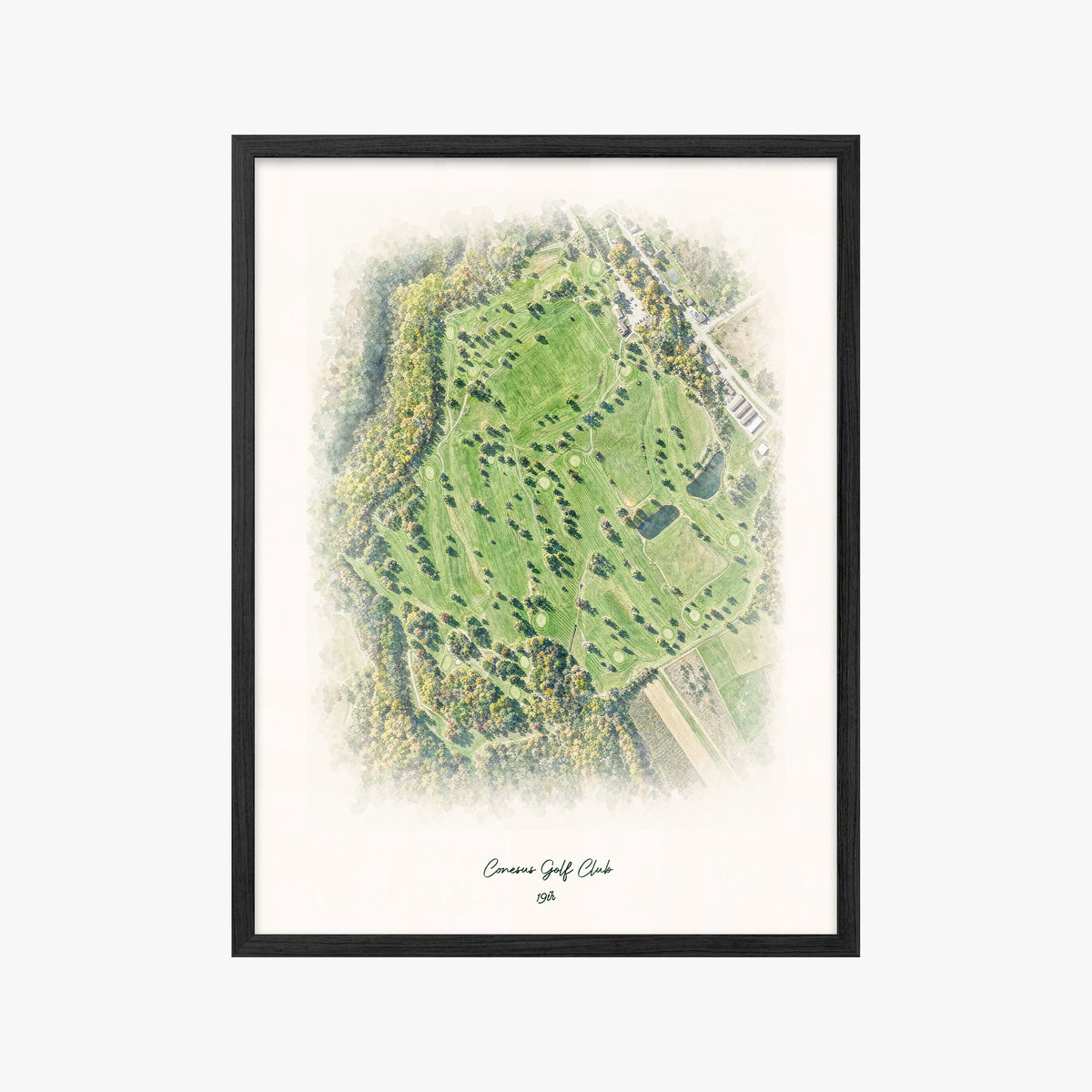 Conesus Golf Club black frame