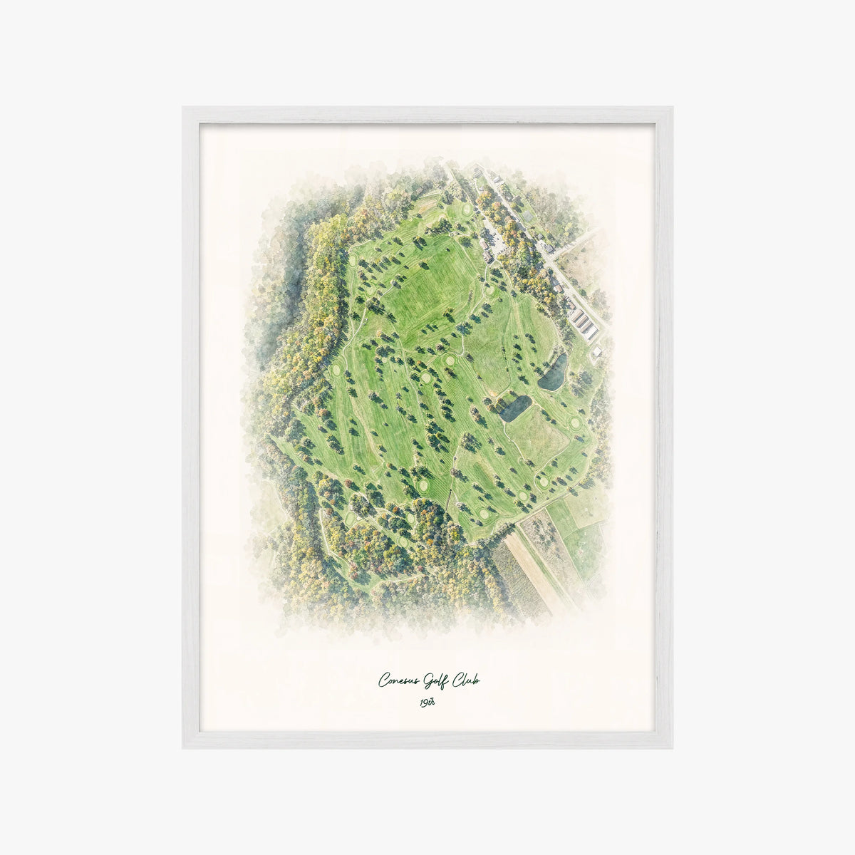 Conesus Golf Club white frame