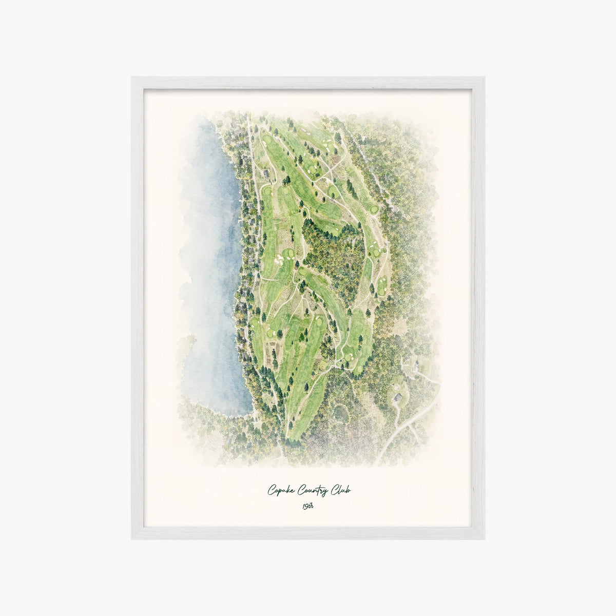 Copake Country Club white frame