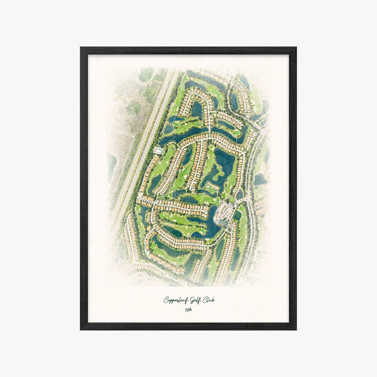 Copperleaf Golf Club black frame