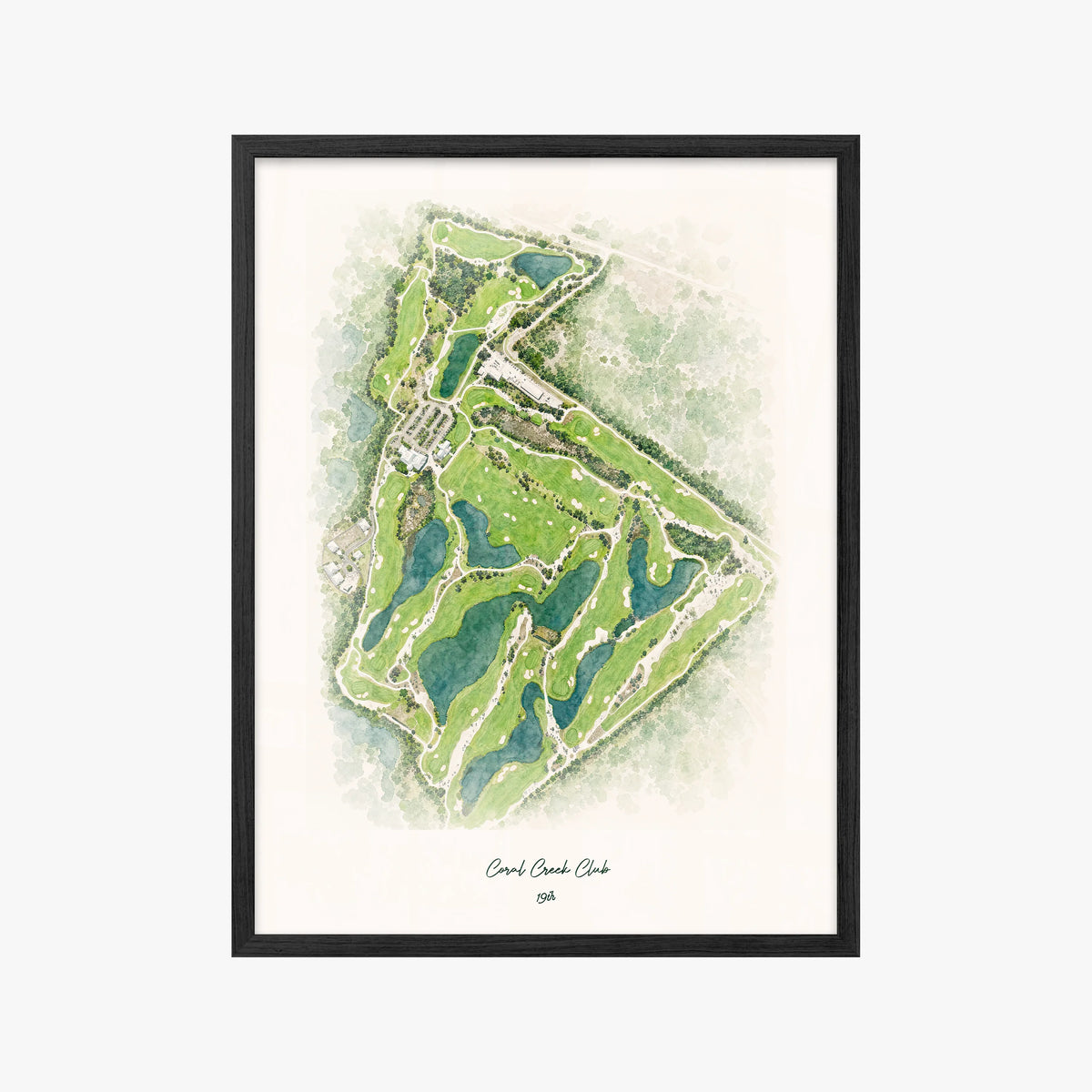 Coral Creek Club black frame