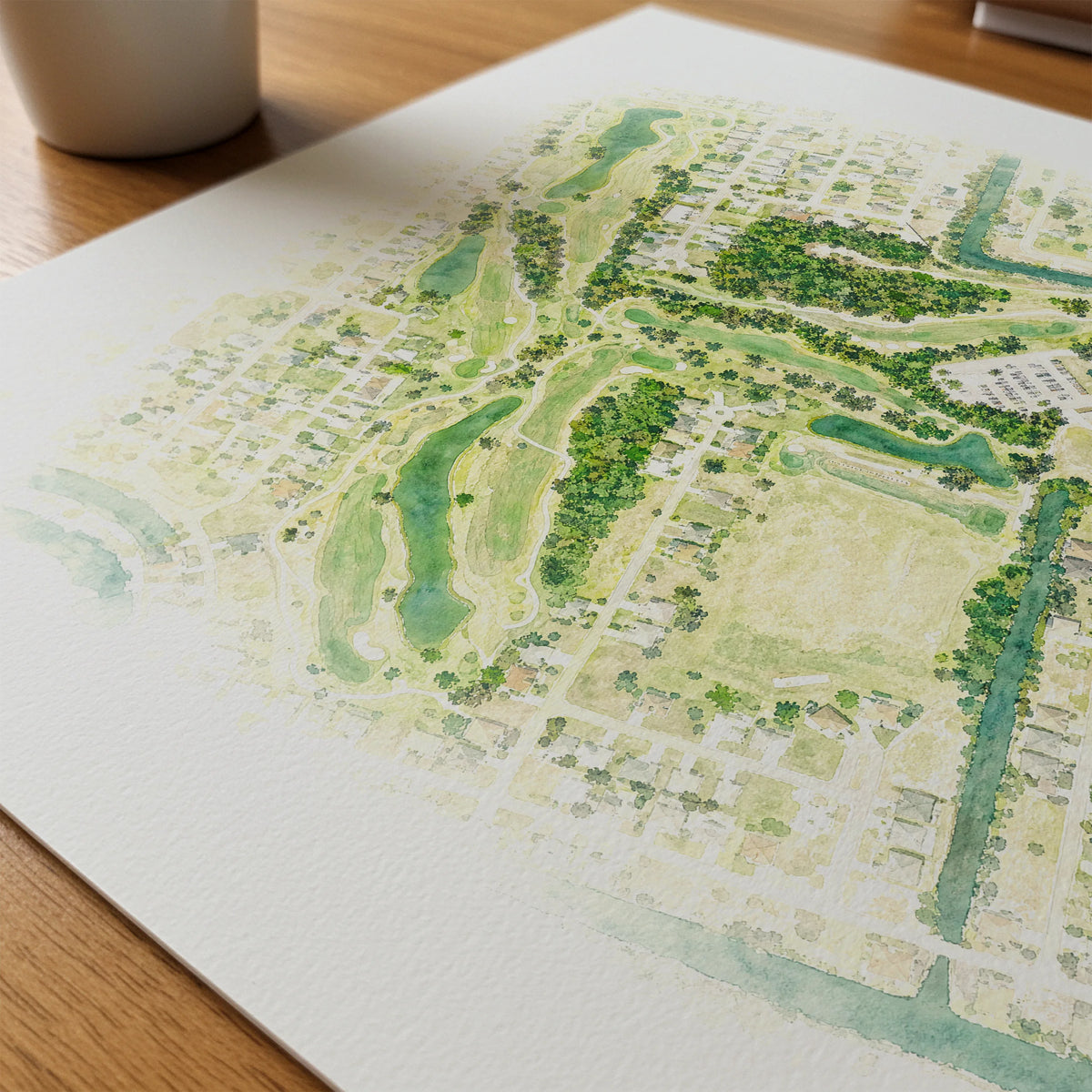 Coral Oaks Golf Course mockup 4