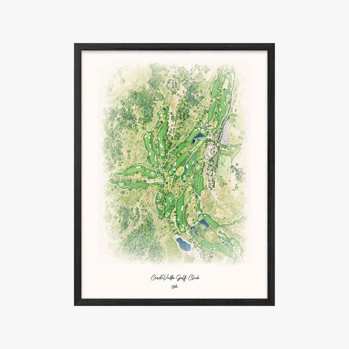 CordeValle Golf Club black frame