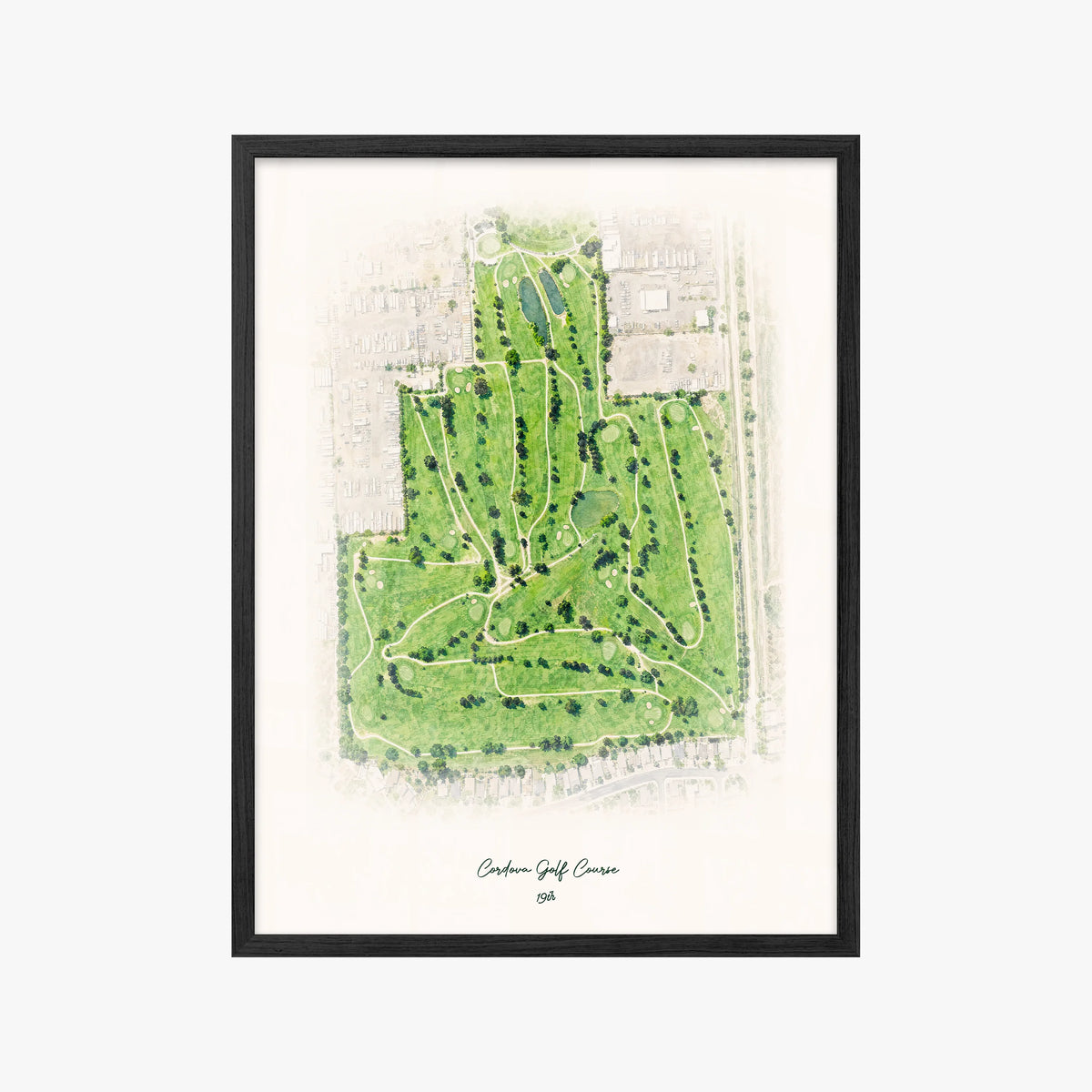 Cordova Golf Course black frame