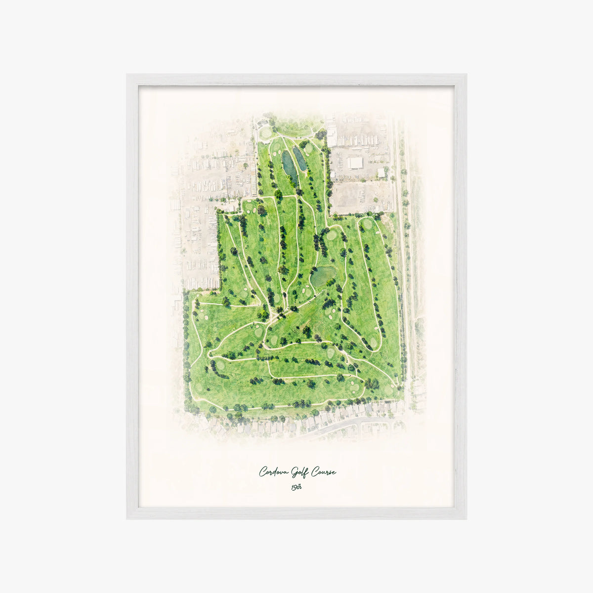 Cordova Golf Course white frame