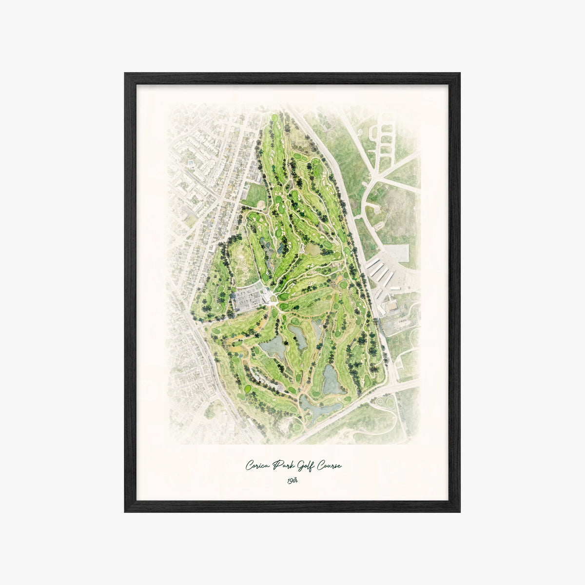 Corica Park Golf Course black frame