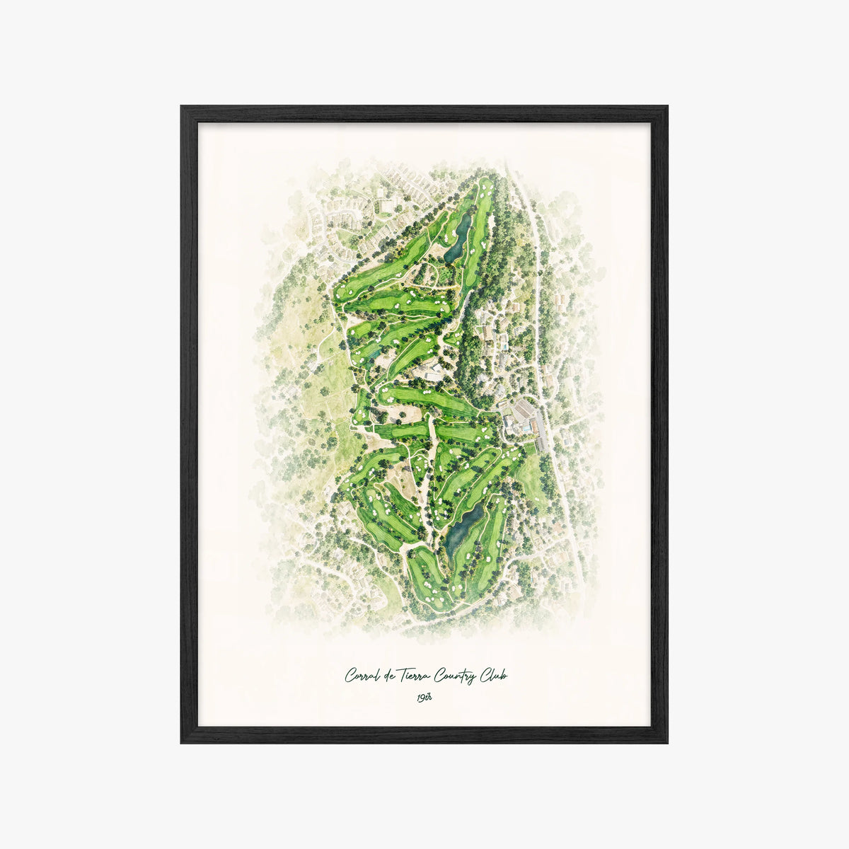 Corral de Tierra Country Club black frame