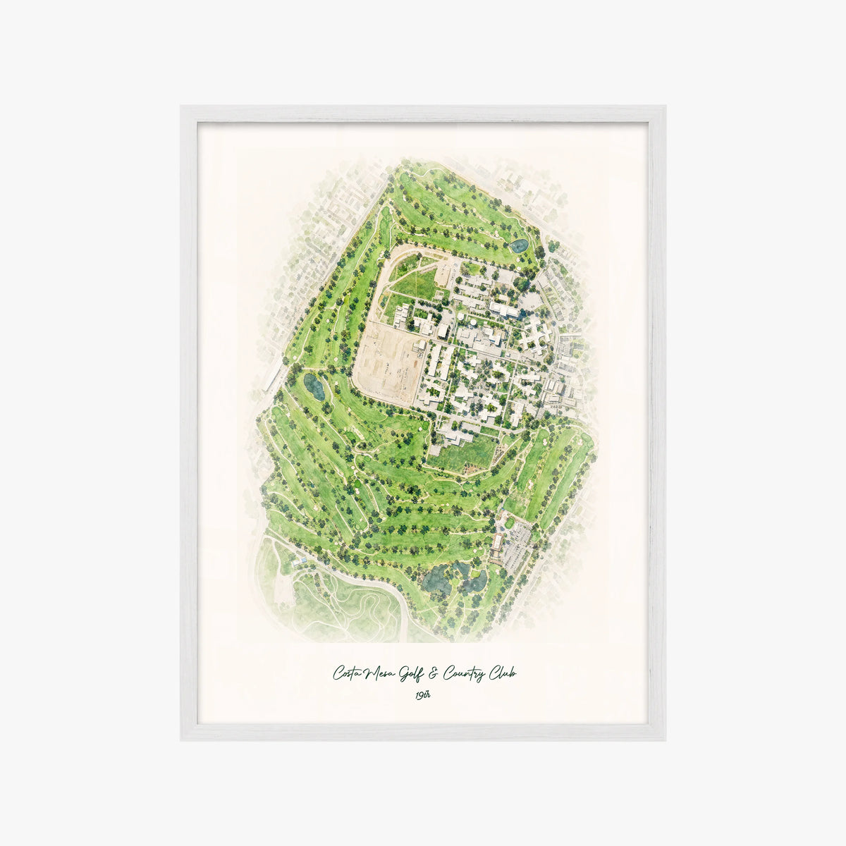 Costa Mesa Golf & Country Club white frame