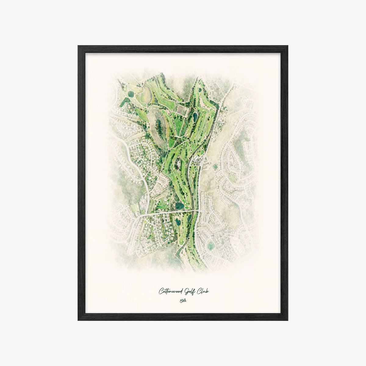 Cottonwood Golf Club black frame