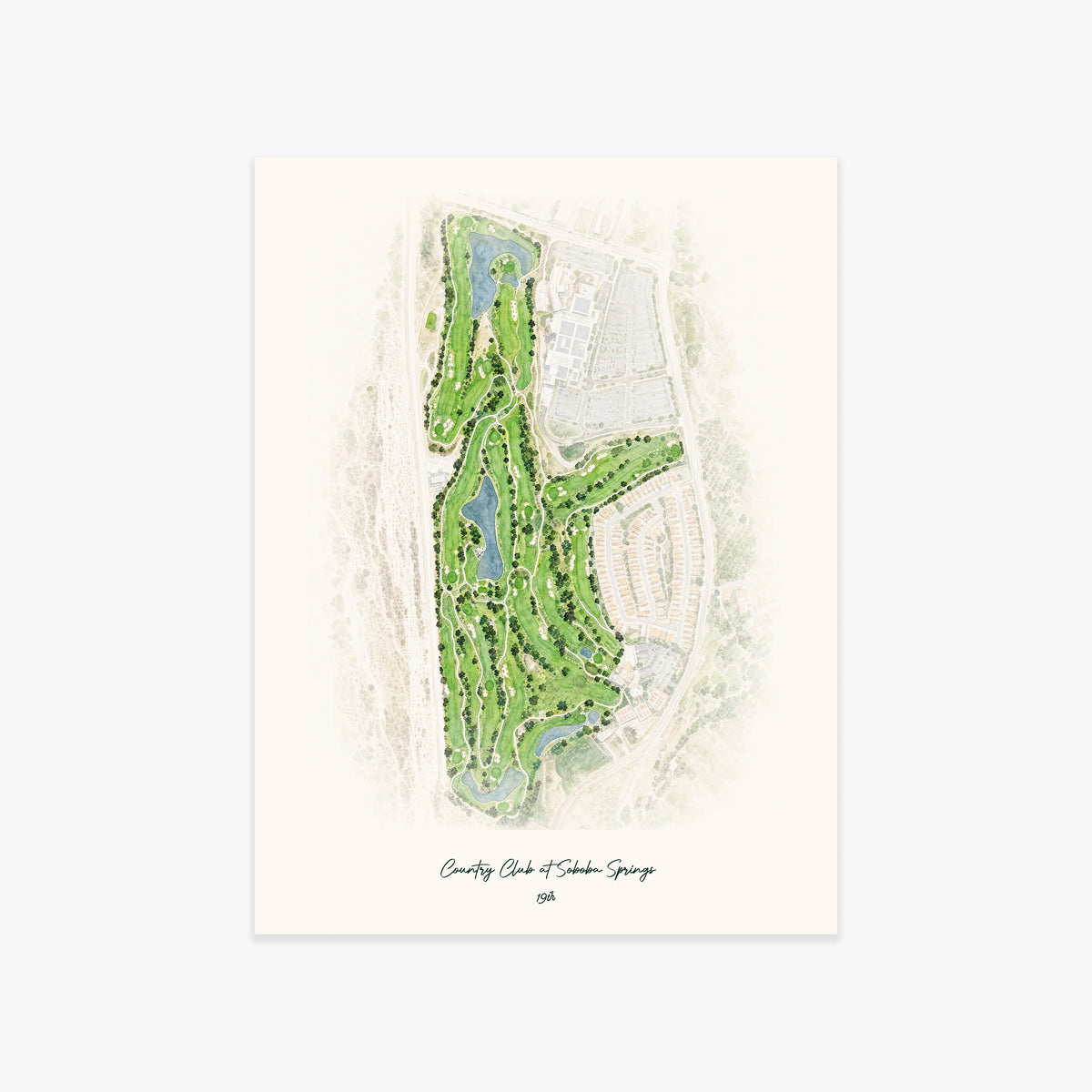 Country Club at Soboba Springs printed artwork