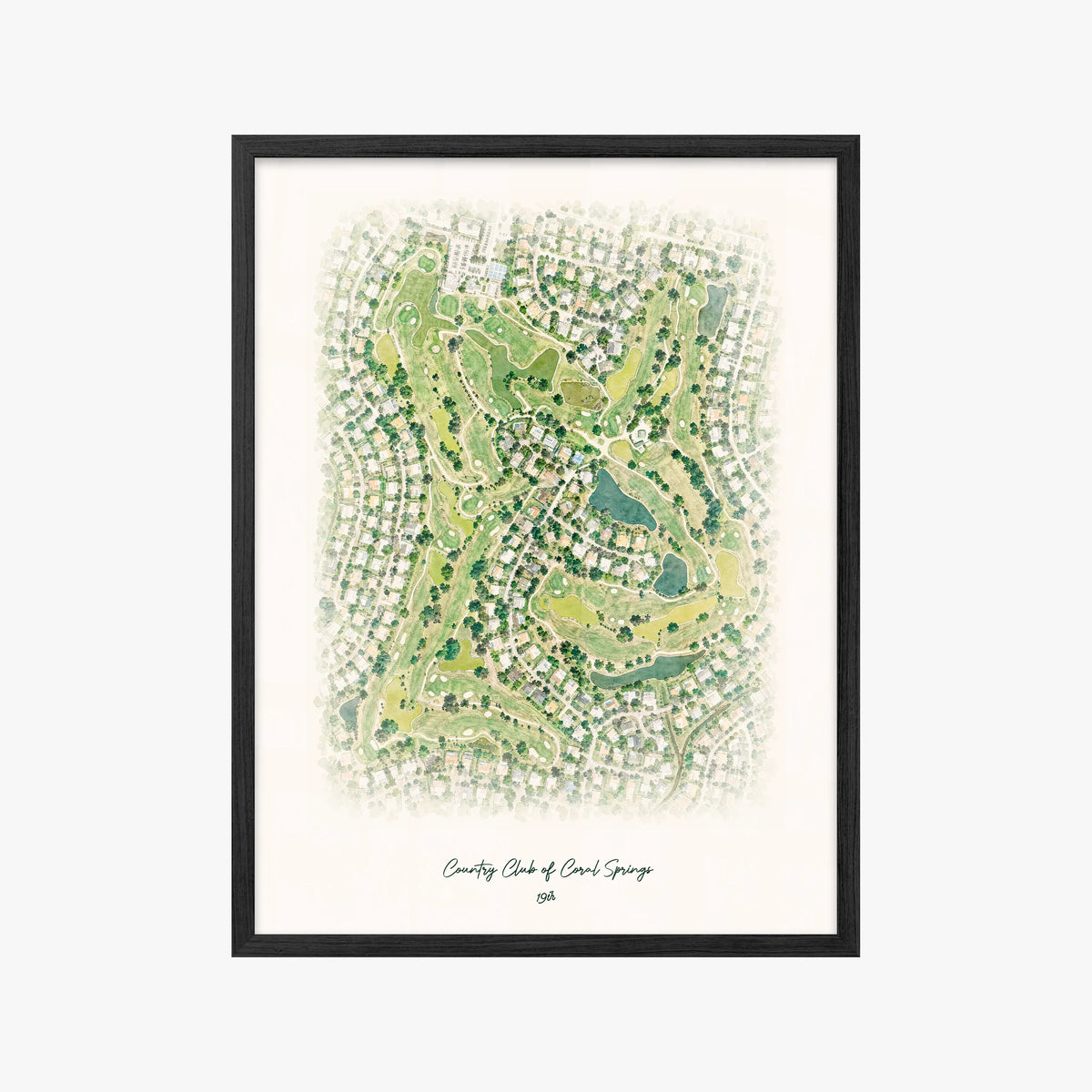 Country Club of Coral Springs black frame