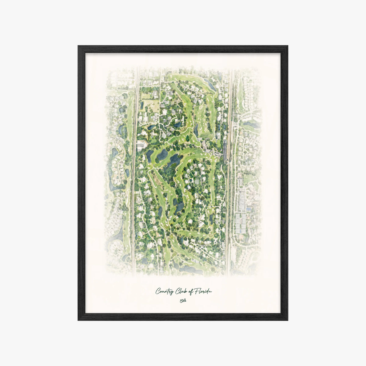 Country Club of Florida black frame