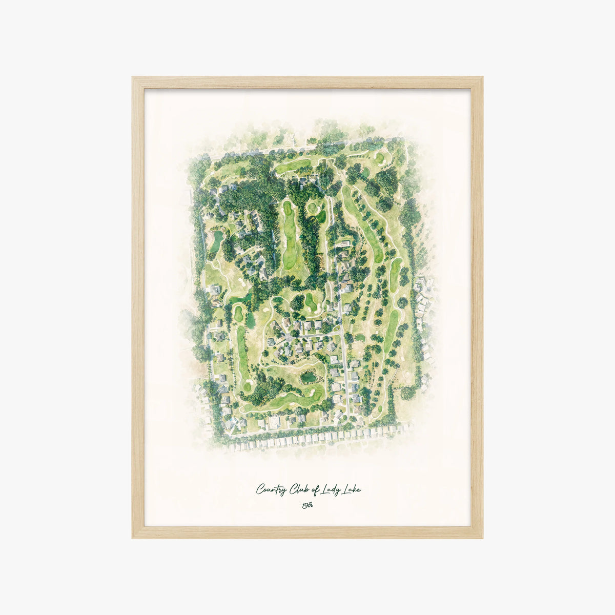 Country Club of Lady Lake wood frame
