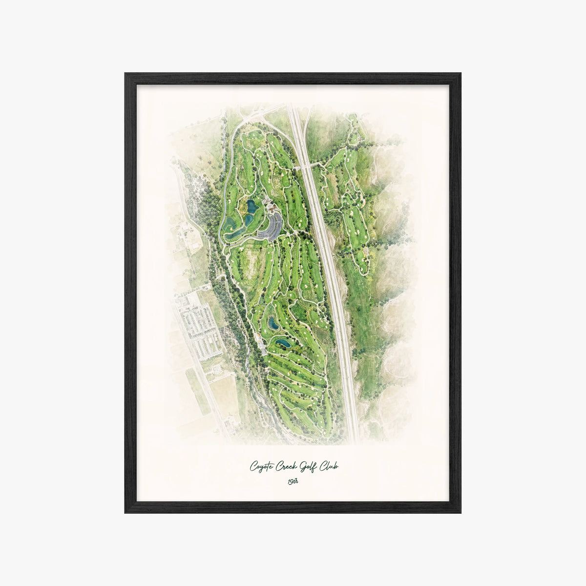 Coyote Creek Golf Club black frame